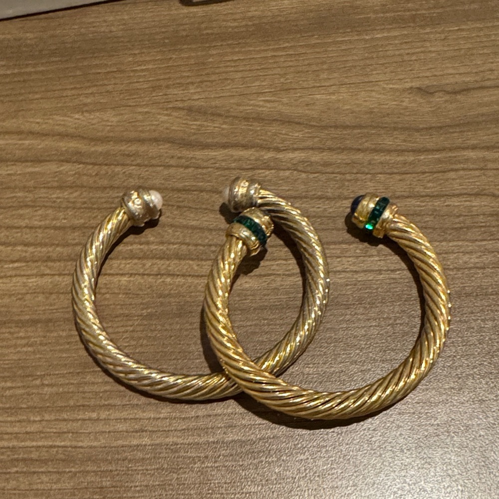 Gold and Gemstone Women's Bracelet